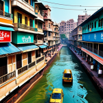 Prompt 1: Digital Connectivity in a Vibrant Indian City**