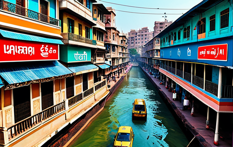 Prompt 1: Digital Connectivity in a Vibrant Indian City**