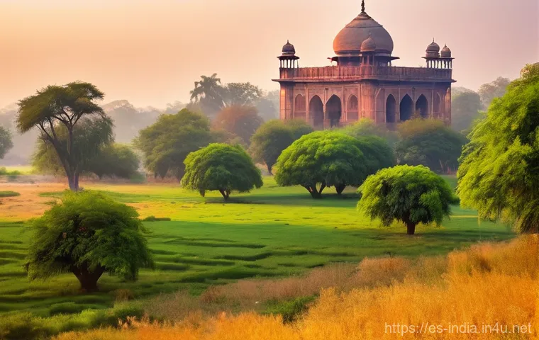 델리의 숨은 명소들 - **Prompt 1: Serene Golden Hour at Agrasen ki Baoli**
    A breathtaking, deep stepwell in Delhi, Agr...